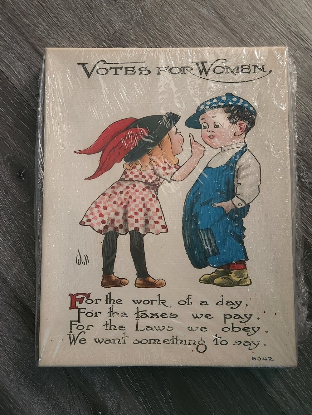 "Votes For Women" Sign